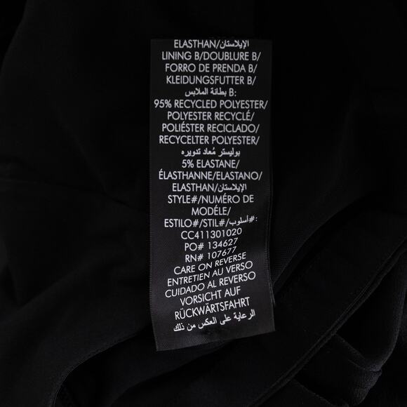 Alice + Olivia Women Delaina Faux Fur Crop Top Black Size XS - Picture 9 of 9